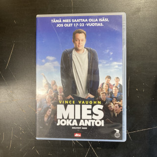 Mies joka antoi DVD (VG+/M-) -komedia-